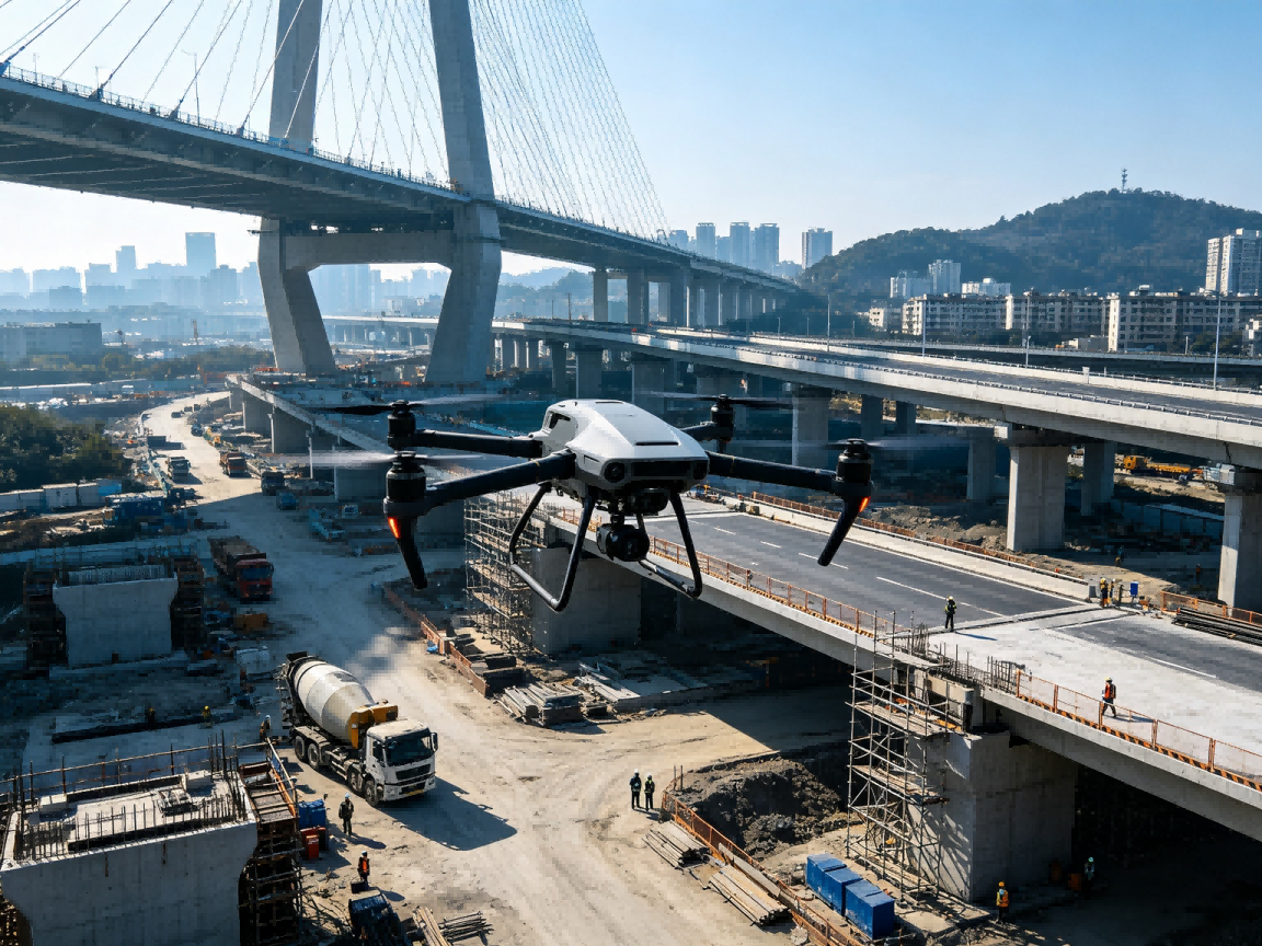 工程基建无人机巡检与测绘